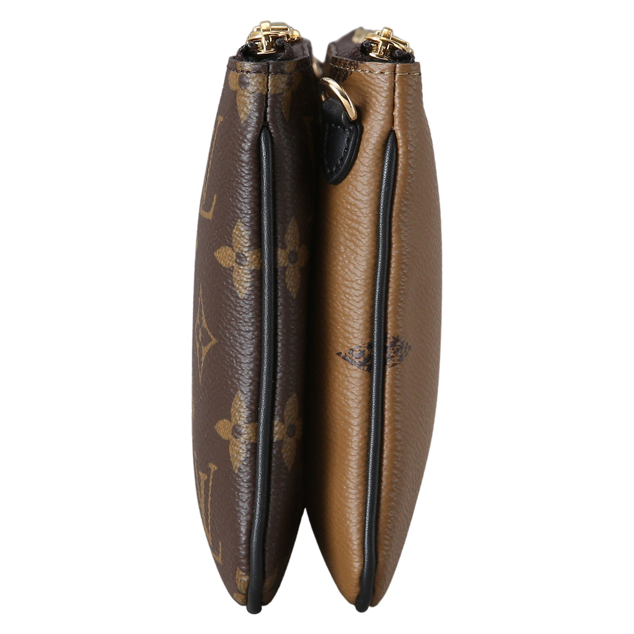 LOUIS VUITTON(USED)루이비통 모노그램 더블 집 포쉐트